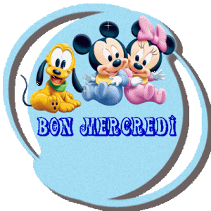 Gif animé Bon mercredi Disney